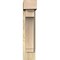 Ekena Millwork Imperial Block Rough Sawn Bracket w/ Offset Brace, Douglas Fir, 6"W x 16"D x 28"H BKT0604X16X28IMP05RDF - alternate 2